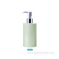 Cylinder Green 200ml 250ml Lotion Bottle With Pump